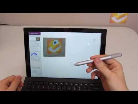 how to use the surface pro 3 pen