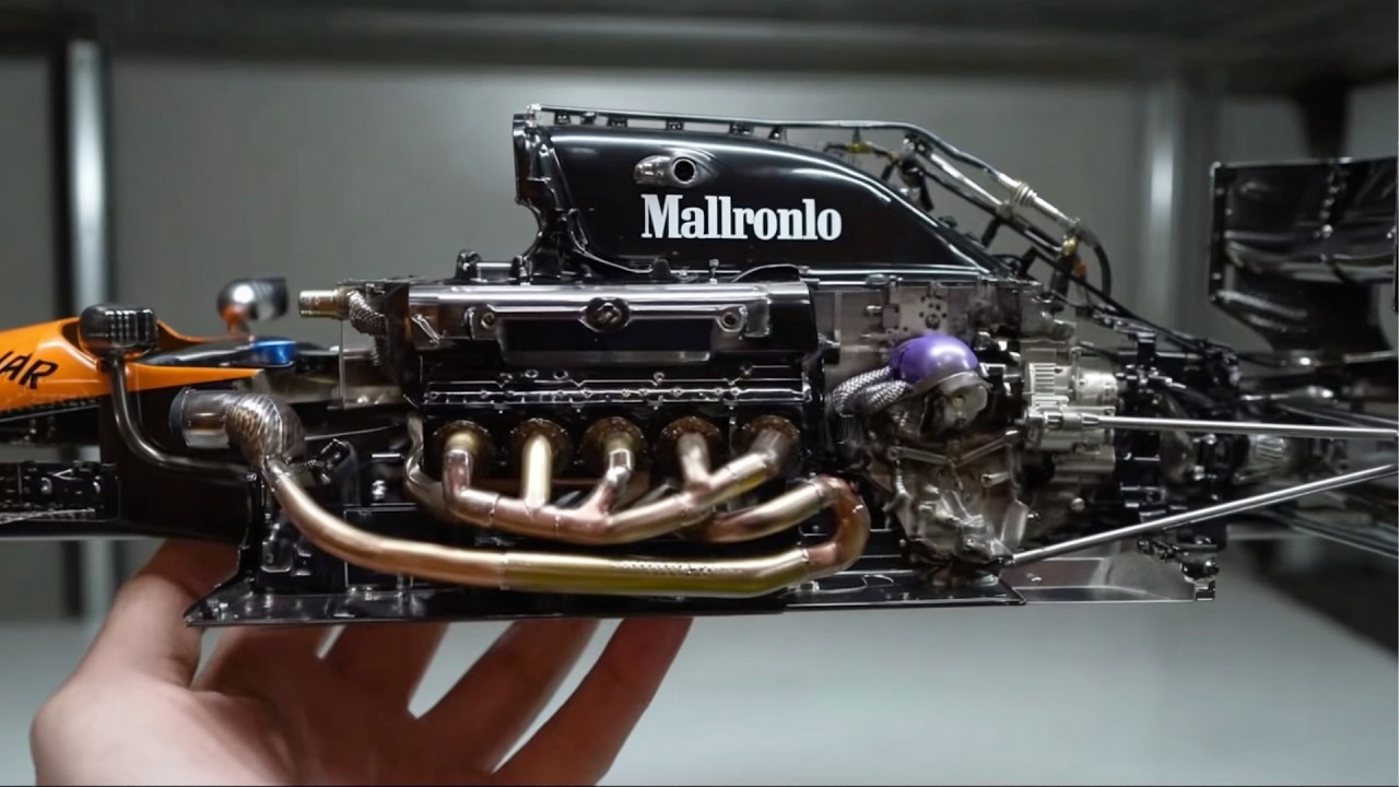 Man Builds Hyperrealistic F1 RACING CAR at Scale | McLaren Replica by ‪@OMGscaleworks