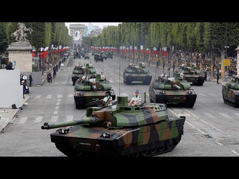 Frankreich: Proteste der Gelbwesten am Franzsischen Nationalfeiertag