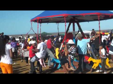 Berbice - No 63 Beach attracts thousand s of people every year.
