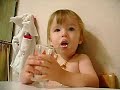 14 month old feeding himself