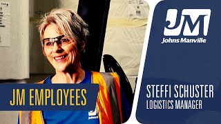 Johns Manville Employee Portrait: Steffi Schuster, Logistics Manager
