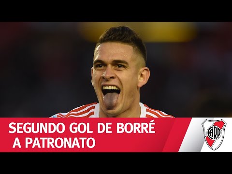 ¡Toque, toque y golazo de Rafael Borré! - River 2 Patronato 0