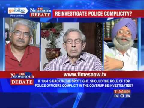 Sikh - In a debate moderated by TIMES NOW's Editor-in-Chief Arnab Goswami, panelists -- Naresh Gujral, MP Rajya Sabha, SAD; Manjit Singh GK, Leader & President, SAD...