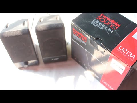 how to connect f&d speakers to laptop