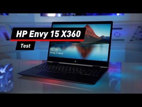 HP Envy 15-bq102ng x360: Convertible im Test