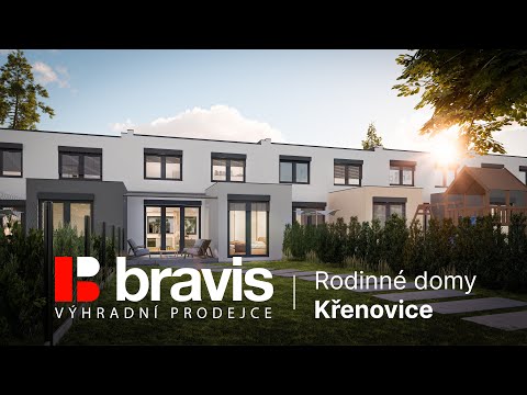 Video Prodej rodinného domu 5+kk (č.1) 110 m2, zahrada 227m2, 2x parkovací stání, Křenovice u Slavkova.