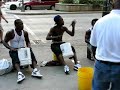 Street musicians in Chicago