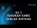KC 7 Tahukah Kamu Jumlah Bintang