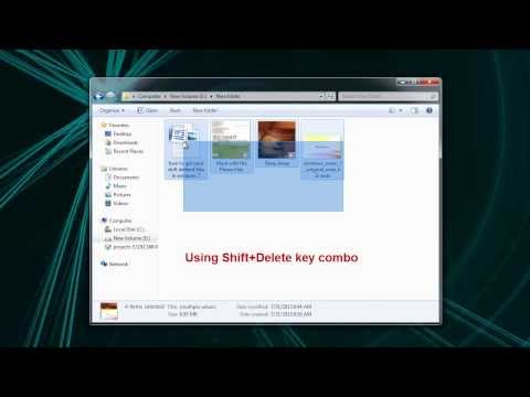 how to recover shift deleted files in windows xp