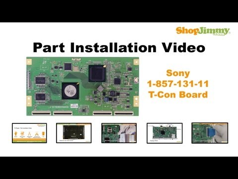 how to repair a t-con board