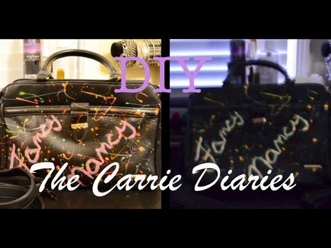 DIY: "The Carrie Diaries" inspired purse
