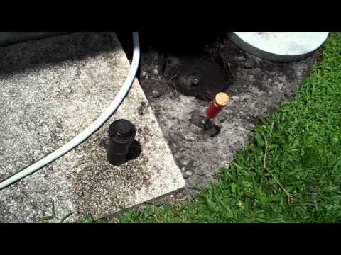 how to repair hunter pgp sprinkler head