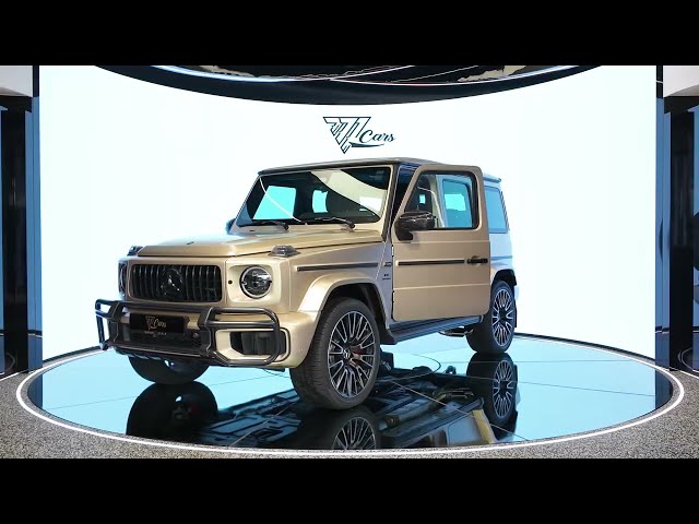 Mercedes Benz G63 AMG STANDARD Double Night Package | MANUFAKTUR Kalahari Gold Magno | GCC Specs | Gargash Warranty video