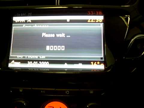 how to update citroen sat nav