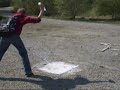 Bottle explosion
