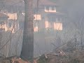 Fire near Nai Harn Beach Phuket
