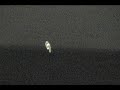 Single ORB UFO entering INTO Lake ErieSingle ORB UFO enterin