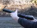 -HK USP Tactical .45 -SWR HEMS 2 Suppressor -Fired Wet using wire pulling gel
