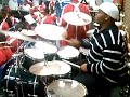 Alfonzo Jones playing with the Rich Central Marching Band