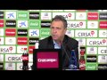 Rueda de prensa Joaquín Caparrós Jornada 17