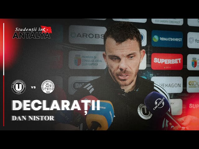 🎙 DECLARAȚII | Dan Nistor: „Sper să ajut echipa să-și îndeplinească obiectivele”