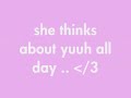 she loves yuuh