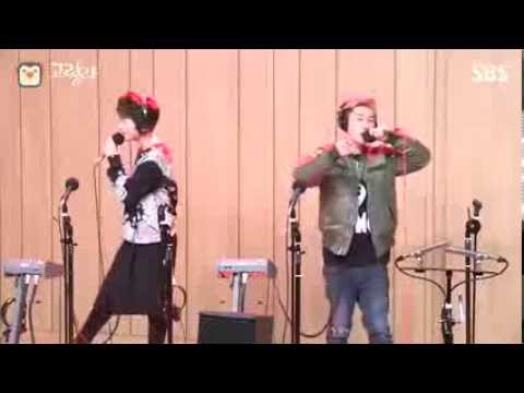 산이 - 11월28일 두시탈출 컬투쇼 산이, 이별식탁(Feat. 산체스) 라이브.