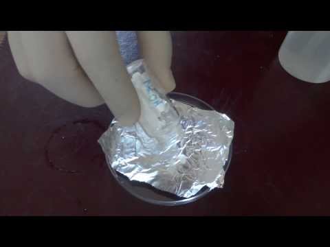how to react aluminum with water