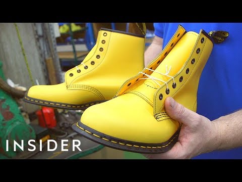 Как почистить оригинальные ботинки Мартинсы (Dr Martens)