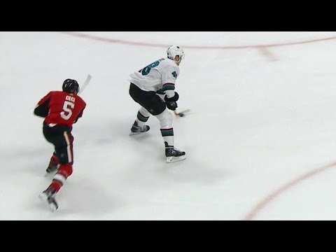 Video: Hertl burns Senators' defence for short-handed goal