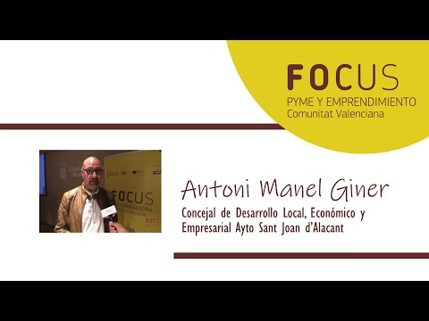Entrevista Antoni Manel Giner en Focus Pyme y Emprendimiento L´Alacantí 2019