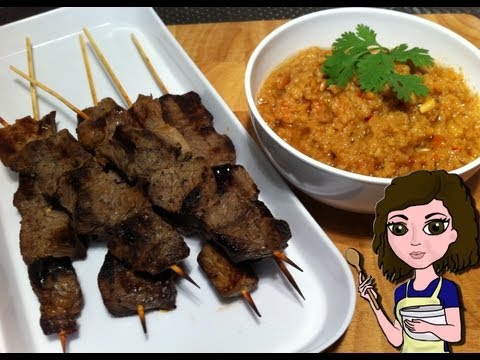 how to dye skewers