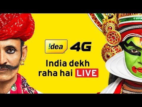 Idea-Idea 4G - India ka LIVE network