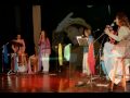 Grupo de Música Infantil Agualuna, compuesto por 7 mujeres, todas profesionales de la música.