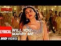 Will You Marry Me Lyrical Video | Bhoomi |Aditi Rao Hydari, Sidhant | Sachin - Jigar |Divya&Jonita Will You Marry Me Lyrical Video | Bhoomi |Aditi Rao Hydari, Sidhant | Sachin - Jigar |Divya&Jonita