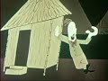 http://www.webalice.it/romanoarchives/Brotherhood of Man (1946) Part 2 of 2SPONSOR: United Auto Workers PRODUCTION CO.: United Productions of America DIRECTOR: Robert CannonWRITERS: Ring Lardner Jr., Maurice Rapf, Phil Eastman MUSIC: Paul Smith ANIMATION: John HubleyToday it's just a forgotten cartoon... but Brotherhood of Man, in 1946, received critical praise, especially concerning its social commentary. The film received an Academy Award nomination for Best Cartoon Short Subject of 1946. The cartoon based its content upon a pamphlet, Races of Mankind, written in 1943 by Gene Weltfish and Ruth Benedict, anthropologists at the Columbia University. The United Automobile Workers-CIO commissioned this film to ease ethnic tensions at the union's integrated southern branches and, according to UPA animator Bill Hurtz, approved the film's storyboard. The story focused on a group of men of different ethnicities who discovered that they suddenly lived in the same neighborhood. Each man had an alter ego who mentioned ethnic stereotypes to convince him to avoid making contact with his neighbors, and an off-screen narrator provided arguments to counter the ignorance of the alter egos.The novelty of Brotherhood of Man lay in its arguments, many of which focused on dispelling myths about black people. The cartoon's narrator noted, 