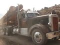 1948 Peterbilt logging truck Deming Washington. 1948 Peterbilt logging truck Deming Washington.