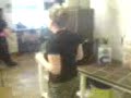 catching Jo getting her groove on!