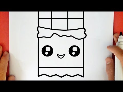 video-linktoworks-HOW TO DRAW A CUTE CHOCOLATE BAR - YouTube
