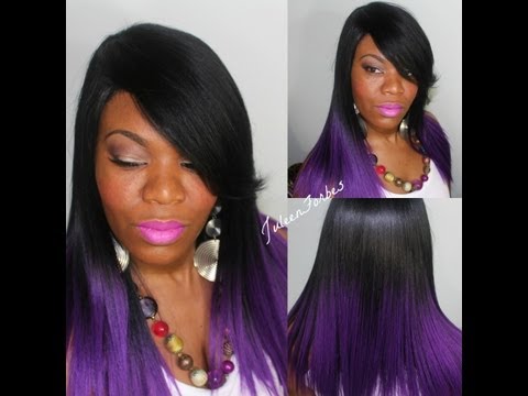 how to dye human hair blend