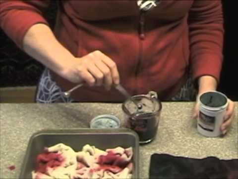 how to dye ugly carpet