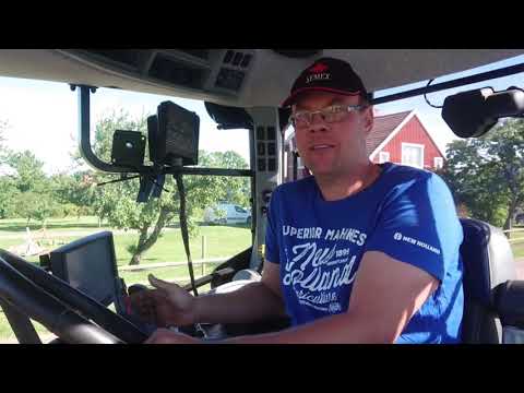 Henrik Andersson har valt en traktor med Dynamic Command™ transmission från New Holland