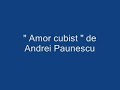 \" Amor cubist \"