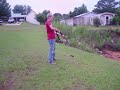12 gauge sawed off one handed shot