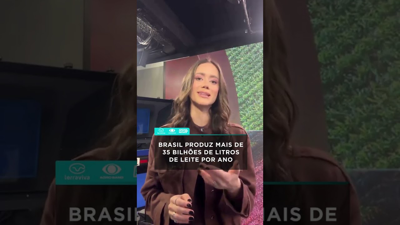 Brasil produz mais de 35 bilhões de litros de leite por ano