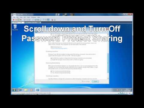 how to enable network sharing windows 7