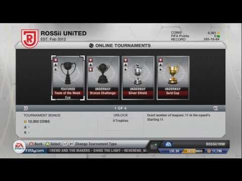 how to be team of the week fifa 13