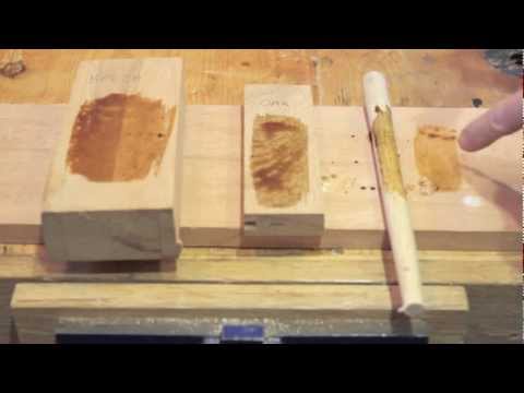 how to repair ebonised wood
