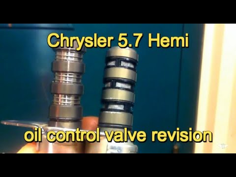 2012 Chrysler 300 5.7 liter oil control valve revised replacement part